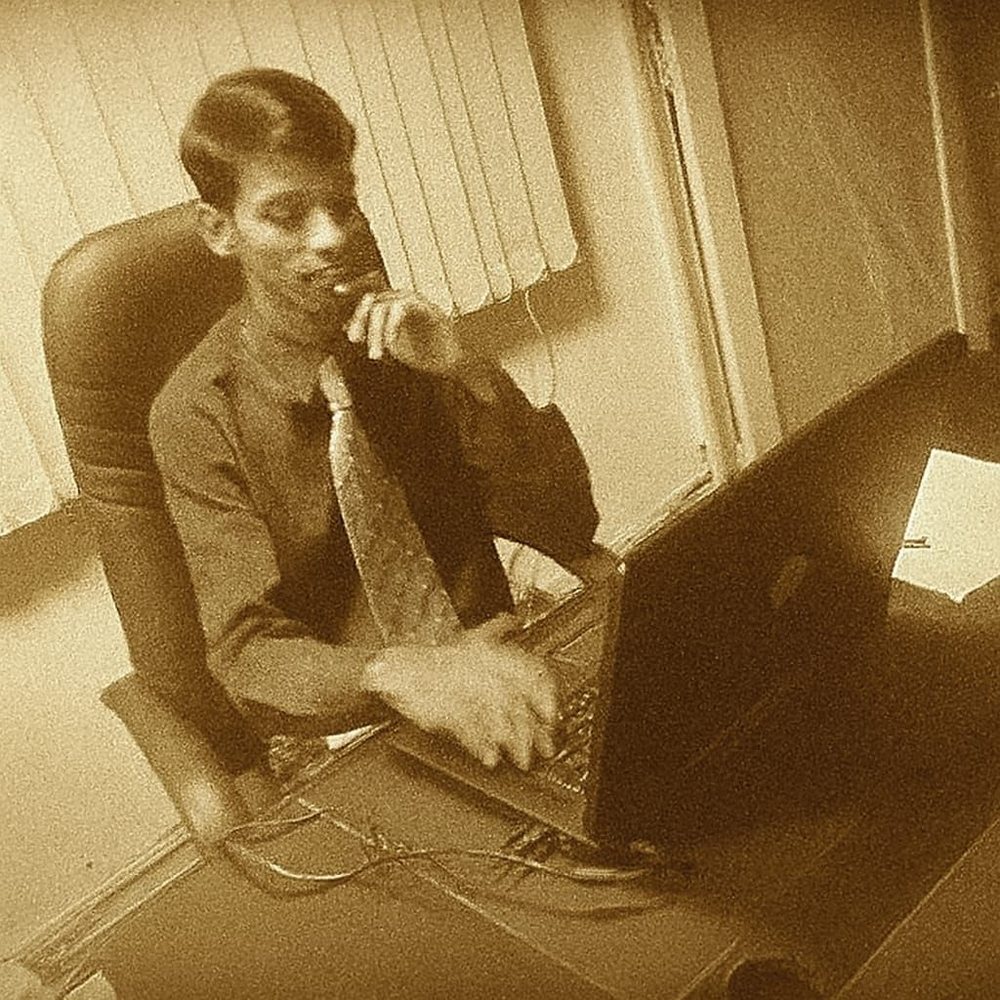 Raja in his early career years