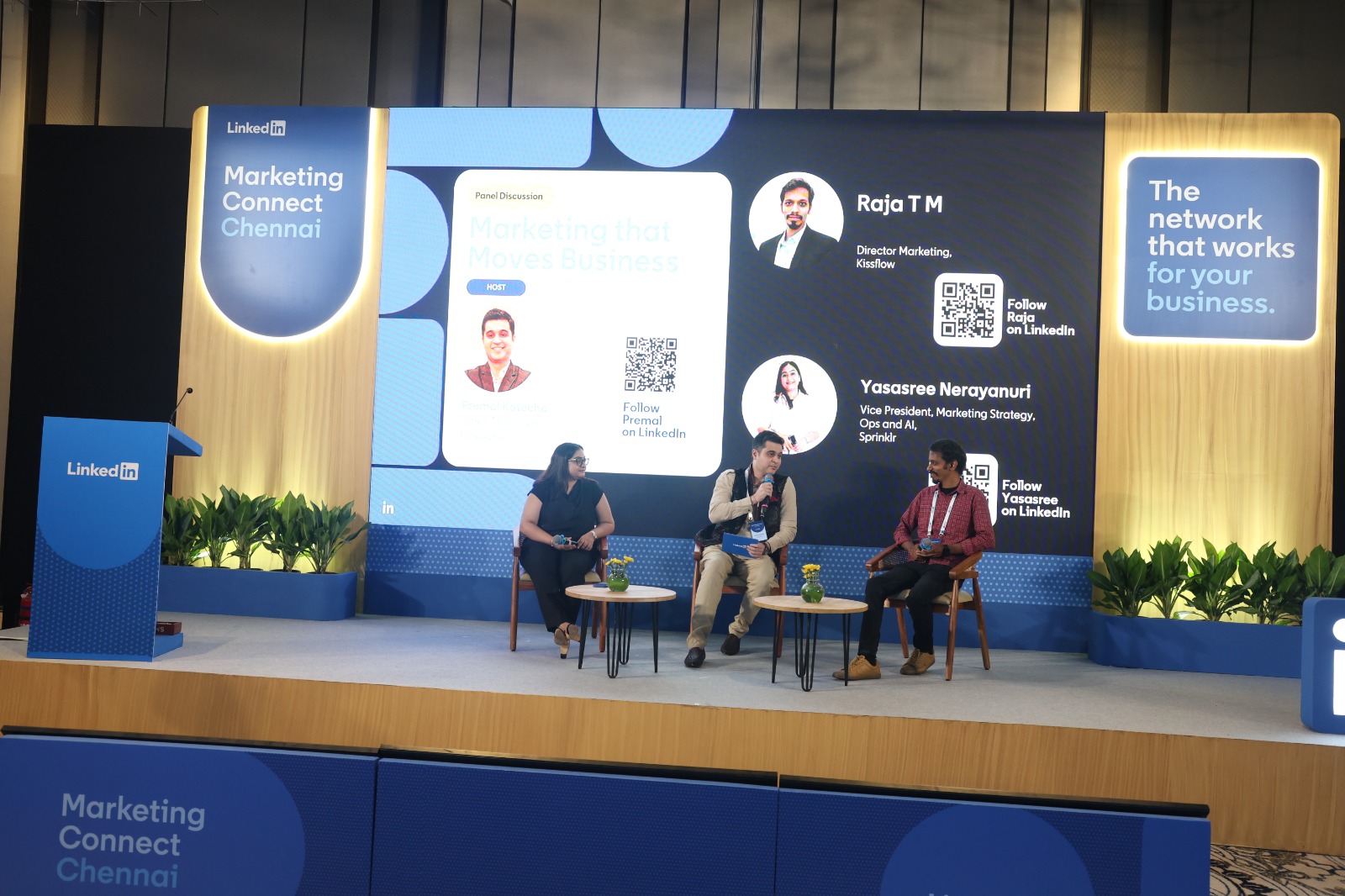 LinkedIn Marketing Connect Chennai panel