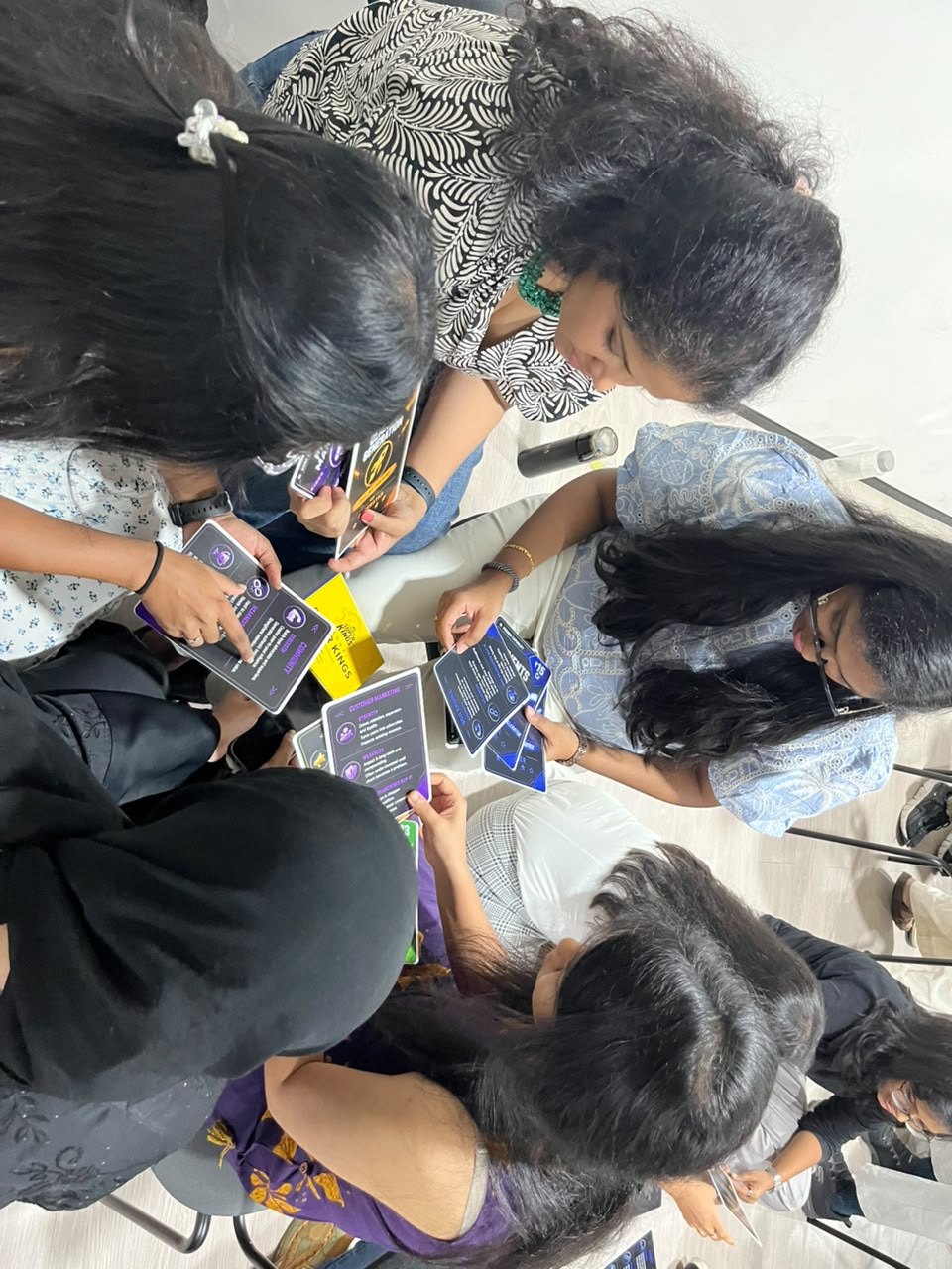 The capability card deck, close up, Kissflow HQ Chennai
