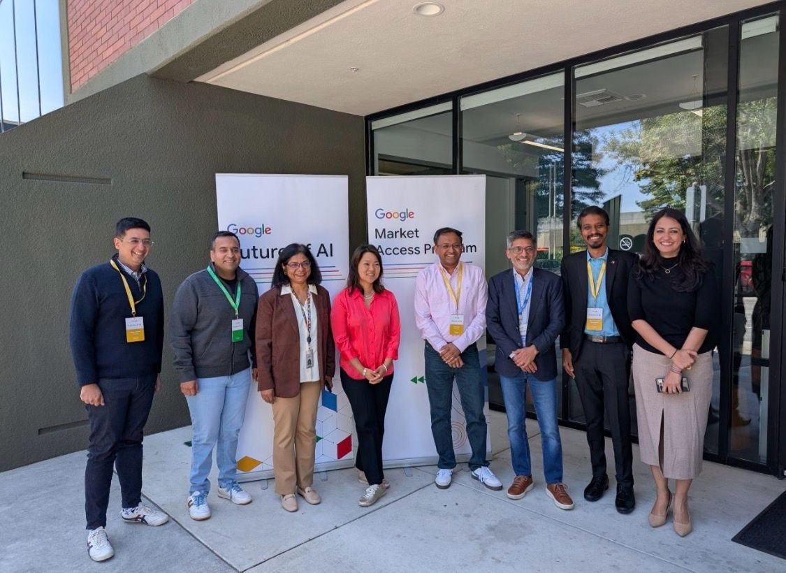 Raja at Google HQ, Mountain View